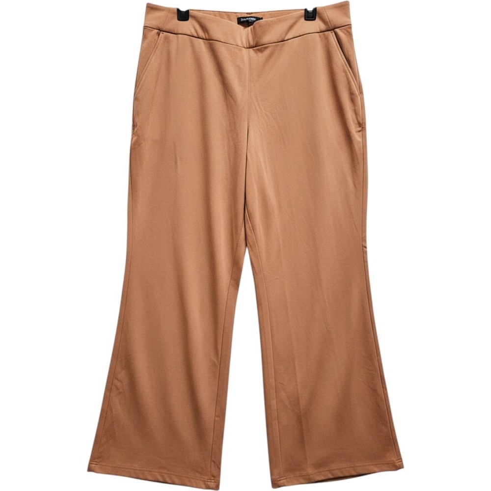 Columbia Womens All Seasons Bootcut Pant 3X Brown Omni-Shield NEW